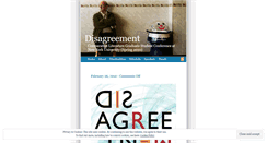 Desktop Screenshot of disagreement.wordpress.com