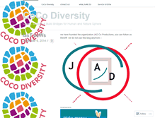 Tablet Screenshot of cocodiversity.wordpress.com