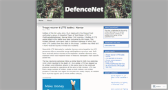 Desktop Screenshot of defencenet.wordpress.com