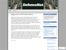 Tablet Screenshot of defencenet.wordpress.com