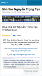 Mobile Screenshot of nhathonguyentrongtao.wordpress.com