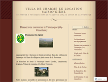 Tablet Screenshot of chambresdevenasque.wordpress.com