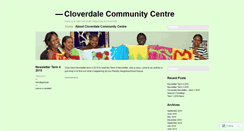 Desktop Screenshot of 3214cloverdale.wordpress.com