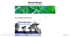 Desktop Screenshot of marcelomargraf.wordpress.com