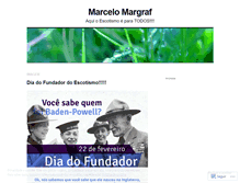 Tablet Screenshot of marcelomargraf.wordpress.com