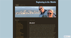 Desktop Screenshot of beginninginthemiddle.wordpress.com