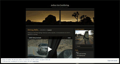 Desktop Screenshot of joshuatreebouldering.wordpress.com