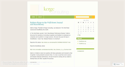 Desktop Screenshot of kergehumanresources.wordpress.com