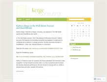 Tablet Screenshot of kergehumanresources.wordpress.com