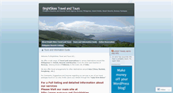 Desktop Screenshot of brightskiestravel.wordpress.com