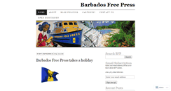 Desktop Screenshot of barbadosfreepress.wordpress.com