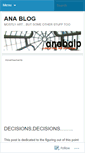 Mobile Screenshot of anabalp.wordpress.com