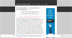 Desktop Screenshot of dialogundmenschenrecht.wordpress.com