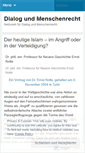 Mobile Screenshot of dialogundmenschenrecht.wordpress.com