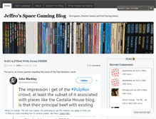 Tablet Screenshot of jeffro.wordpress.com