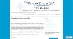 Desktop Screenshot of daretodreamgala.wordpress.com