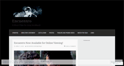 Desktop Screenshot of encuentrocortometraje.wordpress.com