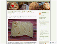 Tablet Screenshot of cheeseandchampagne.wordpress.com
