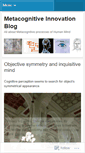 Mobile Screenshot of metacognova.wordpress.com