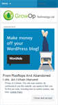 Mobile Screenshot of growopltd.wordpress.com
