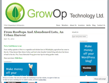 Tablet Screenshot of growopltd.wordpress.com