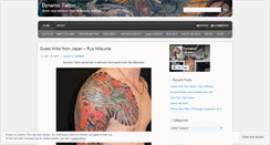 Desktop Screenshot of dynamictattoo.wordpress.com