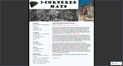 Desktop Screenshot of 3corneredhat.wordpress.com