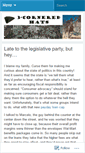 Mobile Screenshot of 3corneredhat.wordpress.com