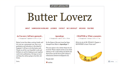 Desktop Screenshot of butterloverz.wordpress.com