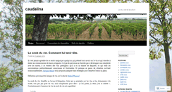 Desktop Screenshot of caudalina.wordpress.com
