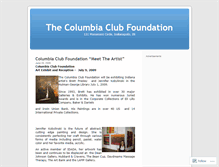 Tablet Screenshot of ccfoundation.wordpress.com
