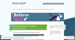 Desktop Screenshot of irelieveqld.wordpress.com