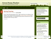 Tablet Screenshot of greenpennypincher.wordpress.com