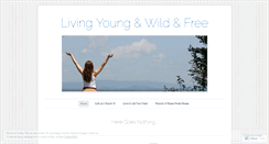 Desktop Screenshot of livingyoungwildfree.wordpress.com