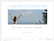 Tablet Screenshot of livingyoungwildfree.wordpress.com