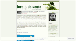 Desktop Screenshot of foradapauta.wordpress.com