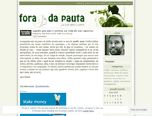 Tablet Screenshot of foradapauta.wordpress.com