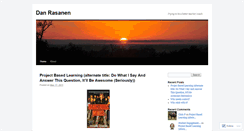 Desktop Screenshot of danrasanen.wordpress.com