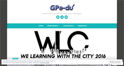 Desktop Screenshot of gpedunisinos.wordpress.com