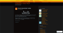 Desktop Screenshot of aingeru.wordpress.com