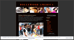 Desktop Screenshot of bollywoodamerica.wordpress.com