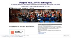 Desktop Screenshot of diasporaweb.wordpress.com