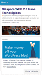 Mobile Screenshot of diasporaweb.wordpress.com