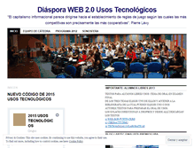 Tablet Screenshot of diasporaweb.wordpress.com