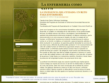 Tablet Screenshot of laenfermeriacomosalud.wordpress.com