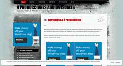 Desktop Screenshot of nproducciones.wordpress.com