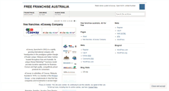 Desktop Screenshot of franchiseaustralia.wordpress.com