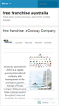 Mobile Screenshot of franchiseaustralia.wordpress.com