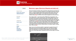 Desktop Screenshot of finalview.wordpress.com