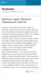 Mobile Screenshot of finalview.wordpress.com